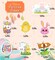 100PCS Easter Stickers, Cute Bunny, Eggs & Spring Crafts, Perfect Easter Basket Stuffers, Party Favors & DIY Craft Supplies, Durable, Reusable Easters Decorations